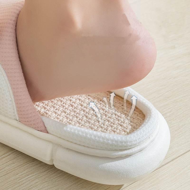 Shop Cute Bunny Linen Slippers - Shoes Goodlifebean Giant Plushies
