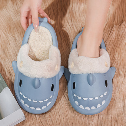 Shop Kawaii Comfy Indoor Shark Slippers - Shoes Goodlifebean Giant Plushies