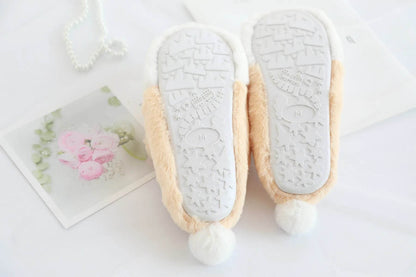 Snugglee Plush Reindeer Rudolf Indoor Slippers - Goodlifebean