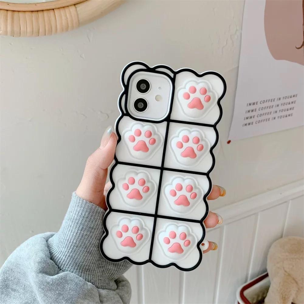 Shop Paw Pop-It Phone case - Goodlifebean Giant Plushies