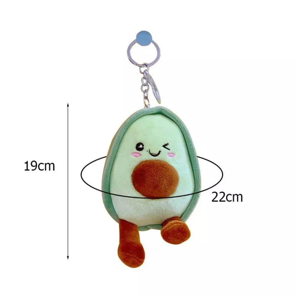 PocketPit Avocado Plush Keychain - Goodlifebean