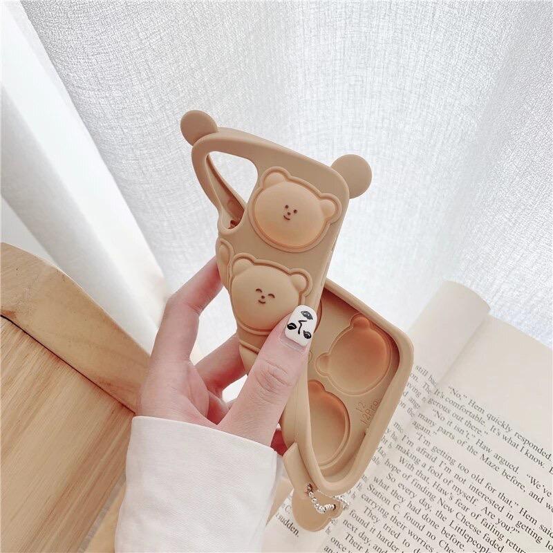 Shop Bear Pop It Phone Case - Mobile Phone Cases Goodlifebean Giant Plushies