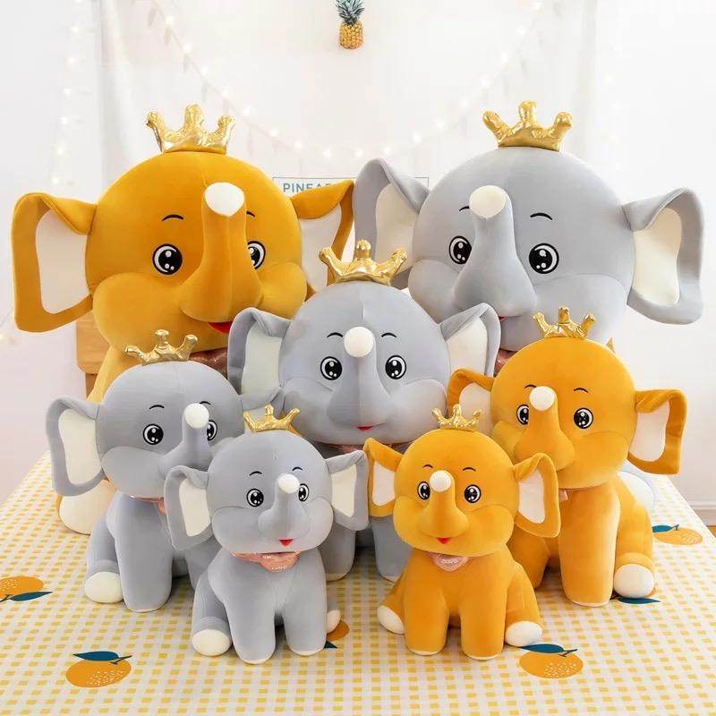 Jumbo Stuffed Elephant Plush - Goodlifebean