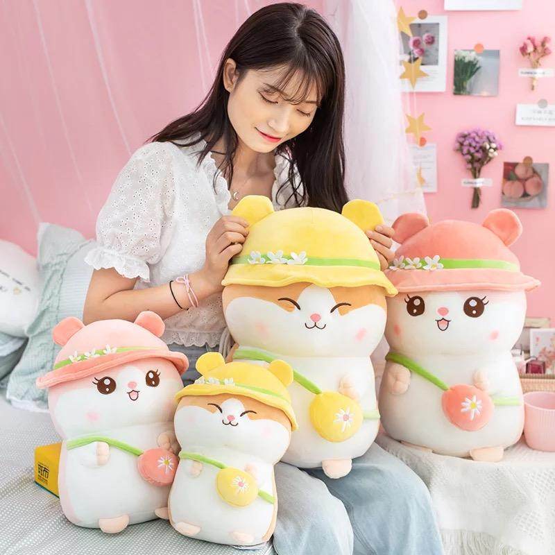 Shop Giant Kawaii Stuffed Hamster Plush - Stuffed Animals Goodlifebean Giant Plushies