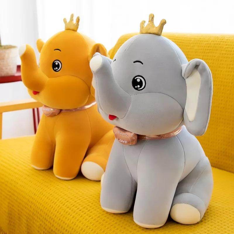 Jumbo Stuffed Elephant Plush - Goodlifebean