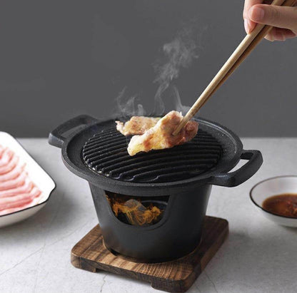 Korean BBQ Grill: Mini Smokeless Barbecue Grill