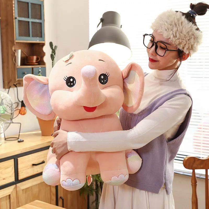 Elli: Giant Stuffed Elephant Plush - Goodlifebean