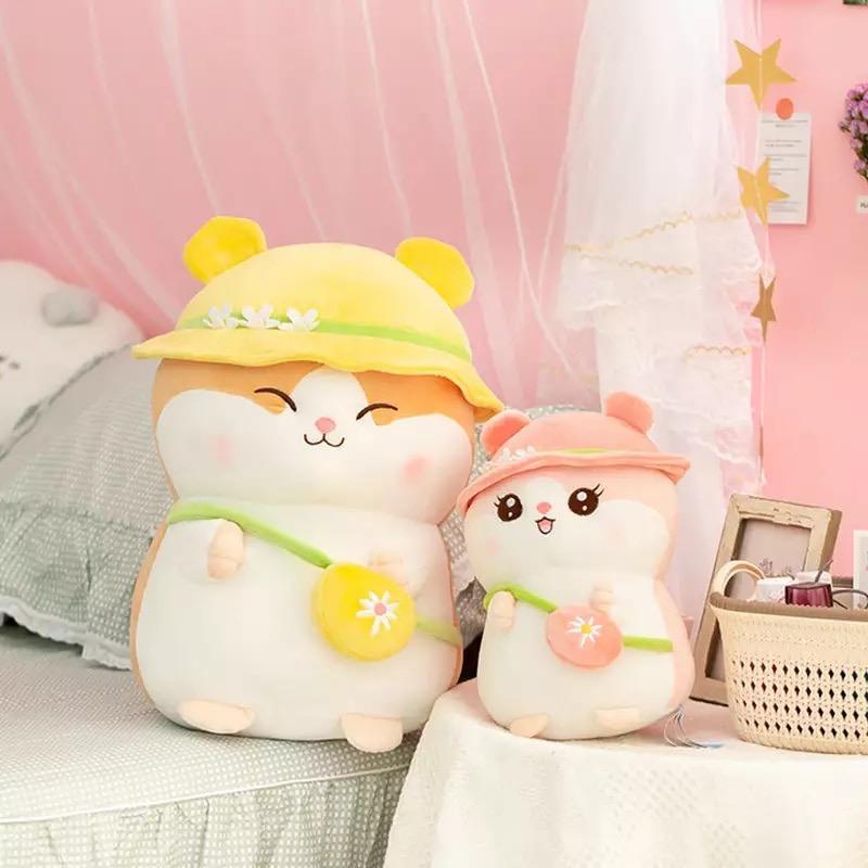 Shop Giant Kawaii Stuffed Hamster Plush - Stuffed Animals Goodlifebean Giant Plushies