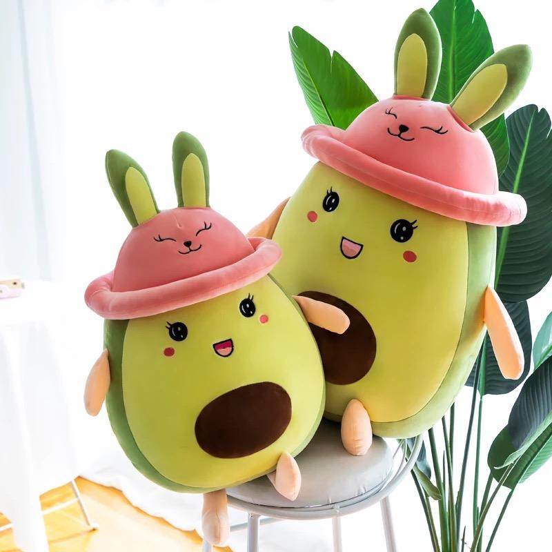 Giant Squishy Avocado Plush Goodlifebean - Main Image