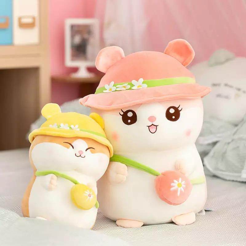 Shop Giant Kawaii Stuffed Hamster Plush - Stuffed Animals Goodlifebean Plushies | Stuffed Animals