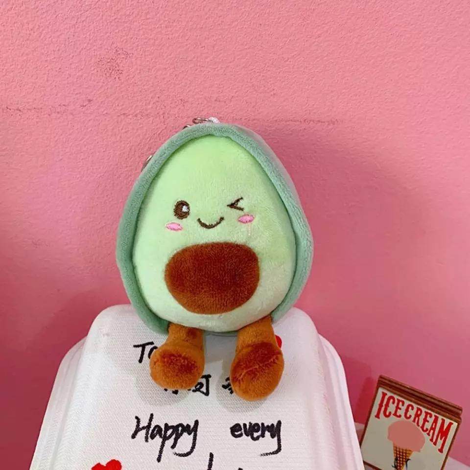 PocketPit Avocado Plush Keychain - Goodlifebean