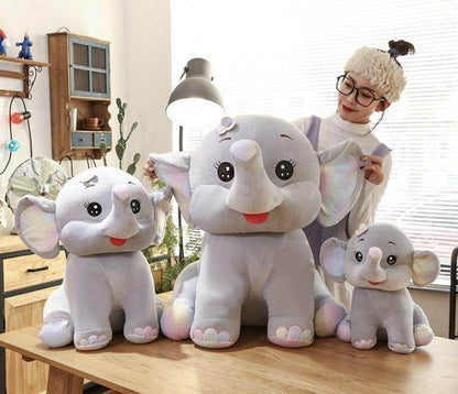 Elli: Giant Stuffed Elephant Plush - Goodlifebean