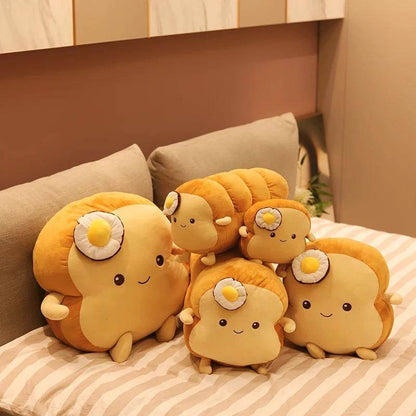 Shop Lola The Loaf: Kawaii Bread Load Plushie - plush Goodlifebean Plushies | Stuffed Animals