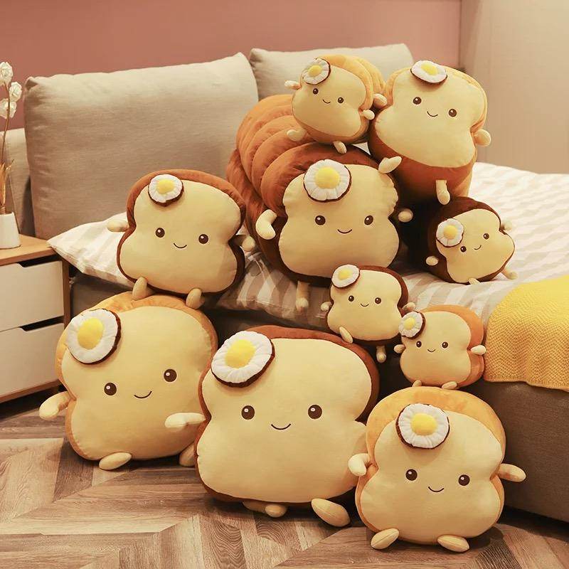 Lola The Loaf: Kawaii Bread Load Plushie - Goodlifebean