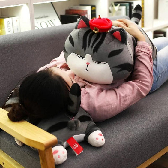 Shop Kawaii Moody Cat Plush - Stuffed Animals Goodlifebean Giant Plushies