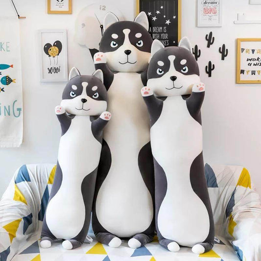 Shop Giant Husky Dog Plush Stuffed Toy - Stuffed Animals Goodlifebean Giant Plushies
