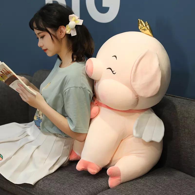 Shop Giant Princess Stuffed Pig Plush - Goodlifebean Giant Plushies