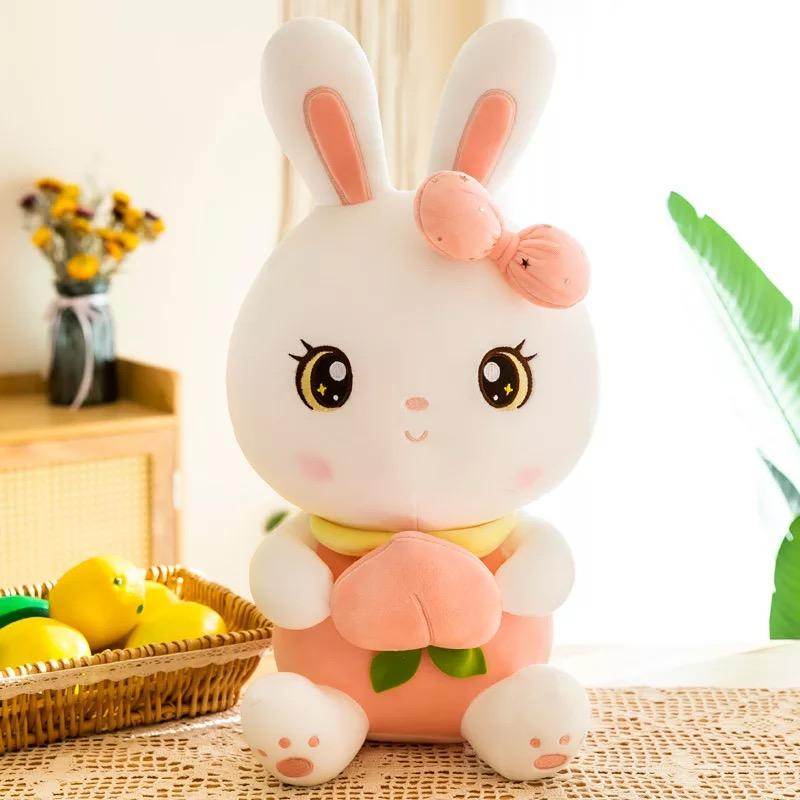 Stuff Rabbit Cartoon Stuffed Animal Bunny Rabbit