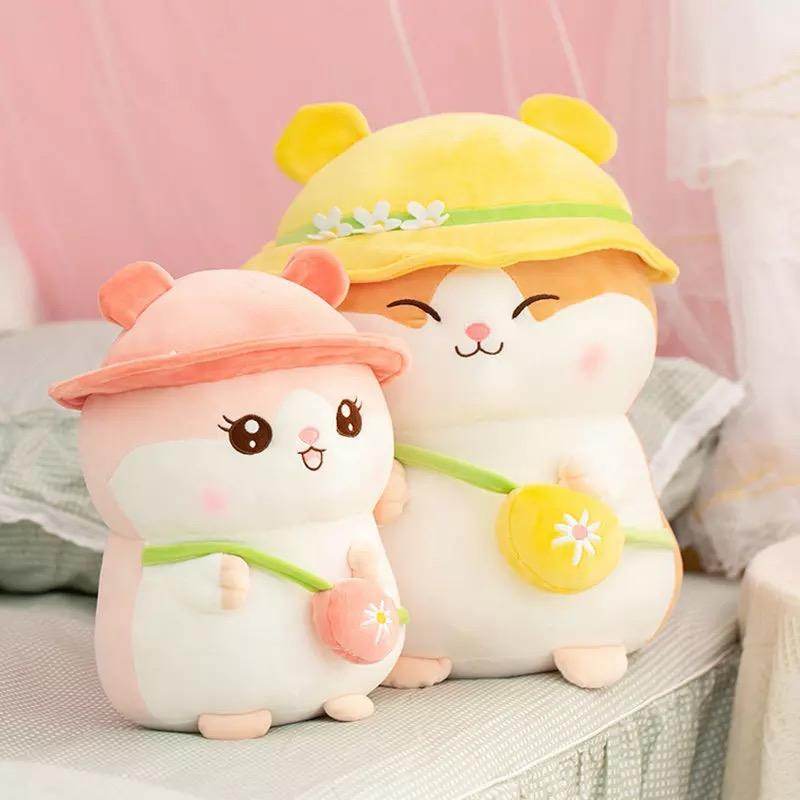 Shop Giant Kawaii Stuffed Hamster Plush - Stuffed Animals Goodlifebean Plushies | Stuffed Animals