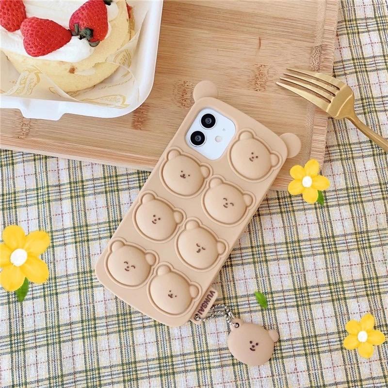 Shop Bear Pop It Phone Case - Mobile Phone Cases Goodlifebean Plushies | Stuffed Animals