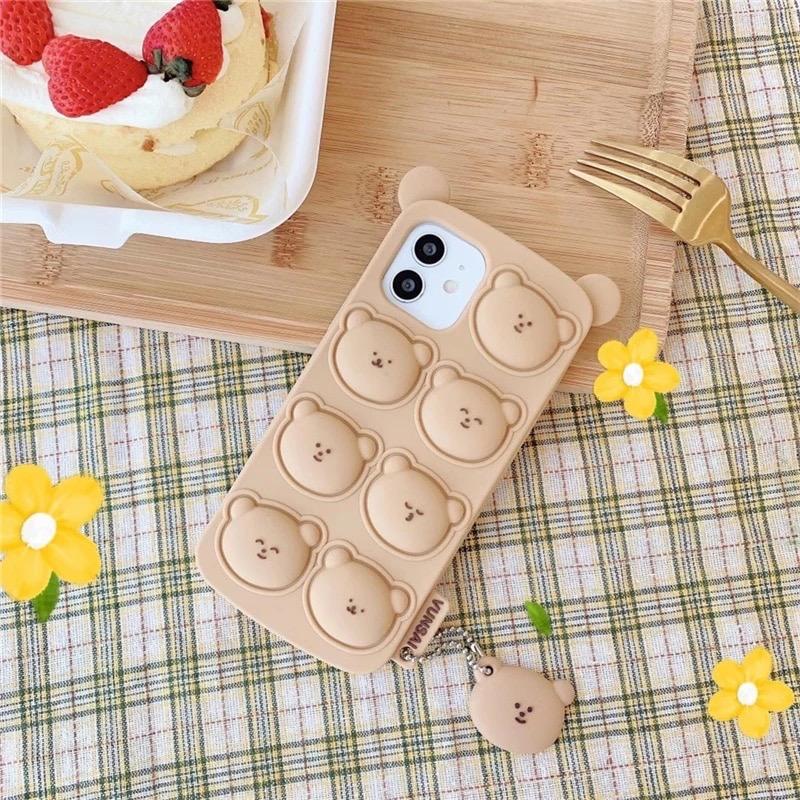 Shop Bear Pop It Phone Case - Mobile Phone Cases Goodlifebean Giant Plushies