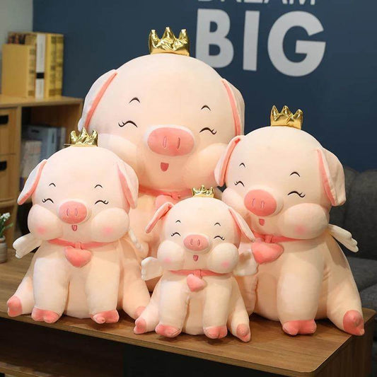 Shop Giant Princess Stuffed Pig Plush - Goodlifebean Plushies | Stuffed Animals