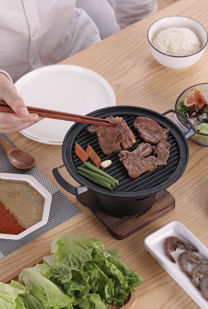 Korean BBQ Grill: Mini Smokeless Barbecue Grill - Goodlifebean