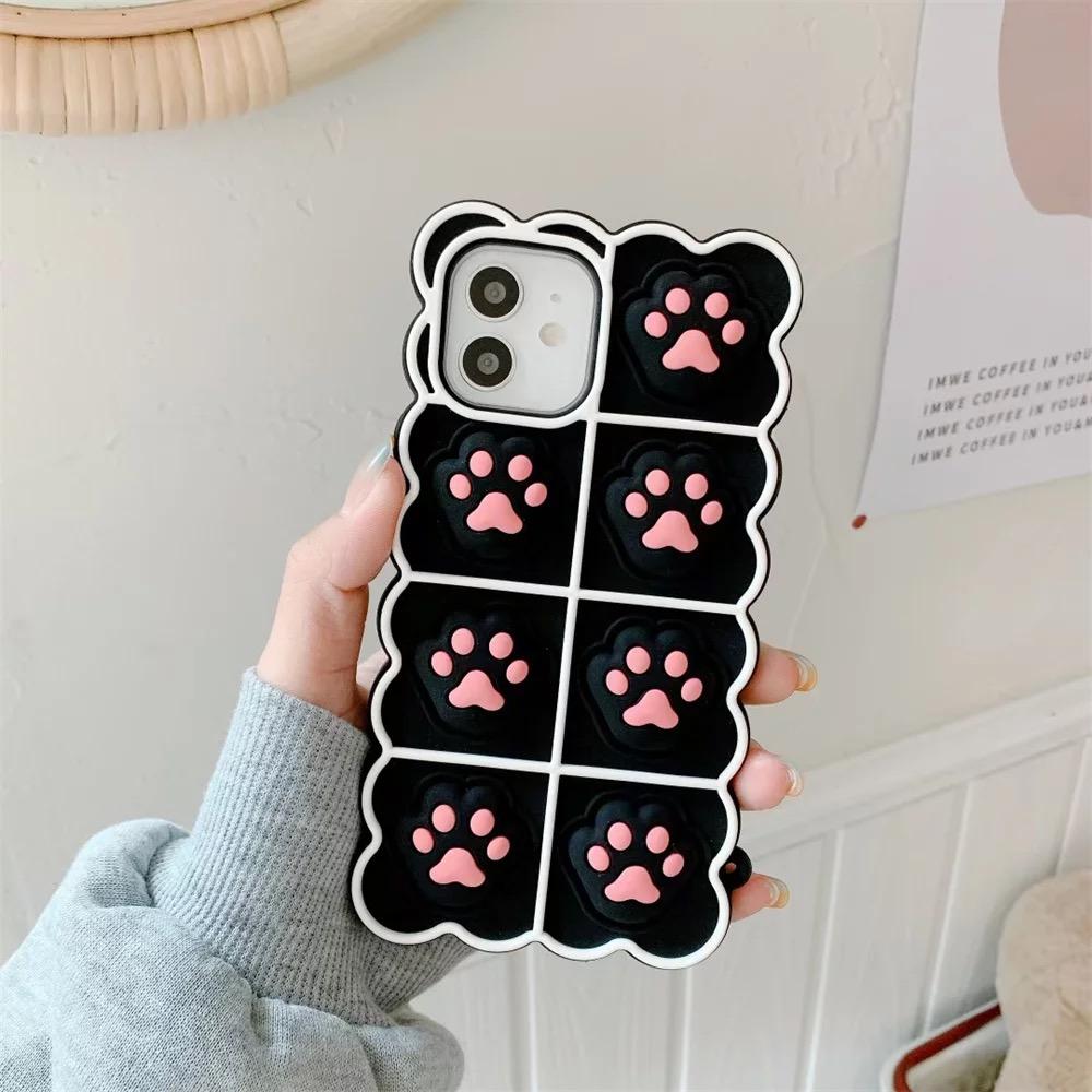 Shop Paw Pop-It Phone case - Goodlifebean Giant Plushies