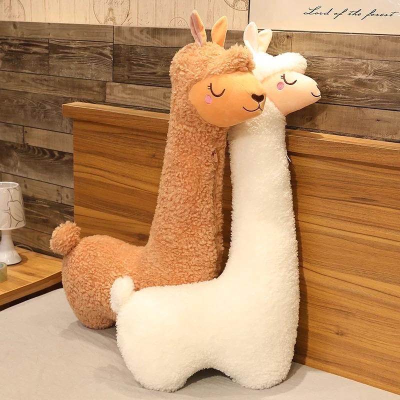 Giant Stuffed Llama Stress Relief Plush - Goodlifebean