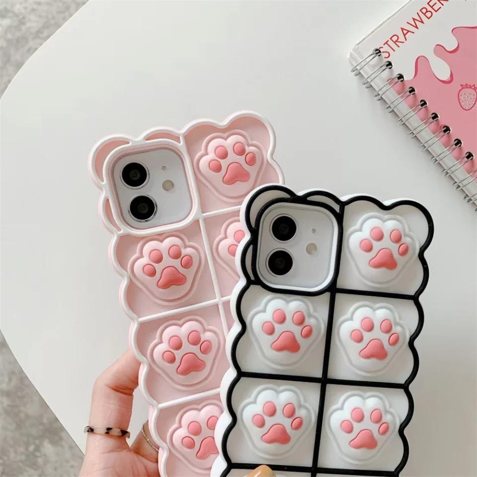 Shop Paw Pop-It Phone case - Goodlifebean Giant Plushies