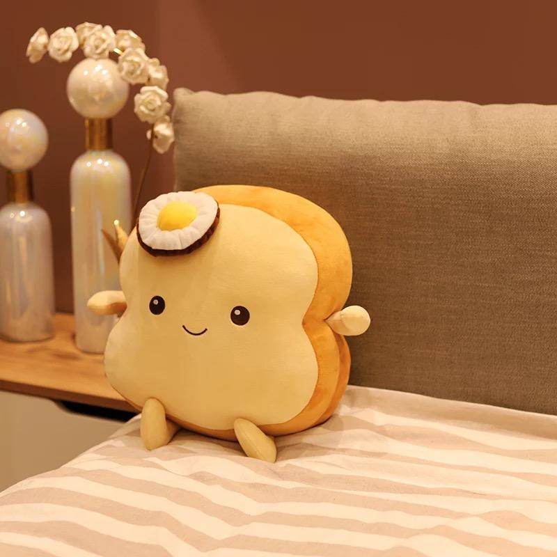 Shop Lola The Loaf: Kawaii Bread Load Plushie - plush Goodlifebean Plushies | Stuffed Animals