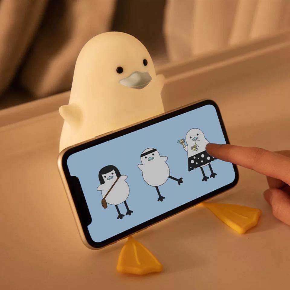 Shop LED Ducky Night Lamp/Light - Goodlifebean Giant Plushies