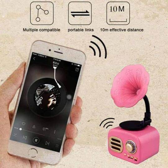 Vintage Gramophone Bluetooth Speaker - Goodlifebean