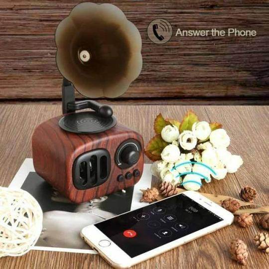 Vintage Gramophone Bluetooth Speaker - Goodlifebean