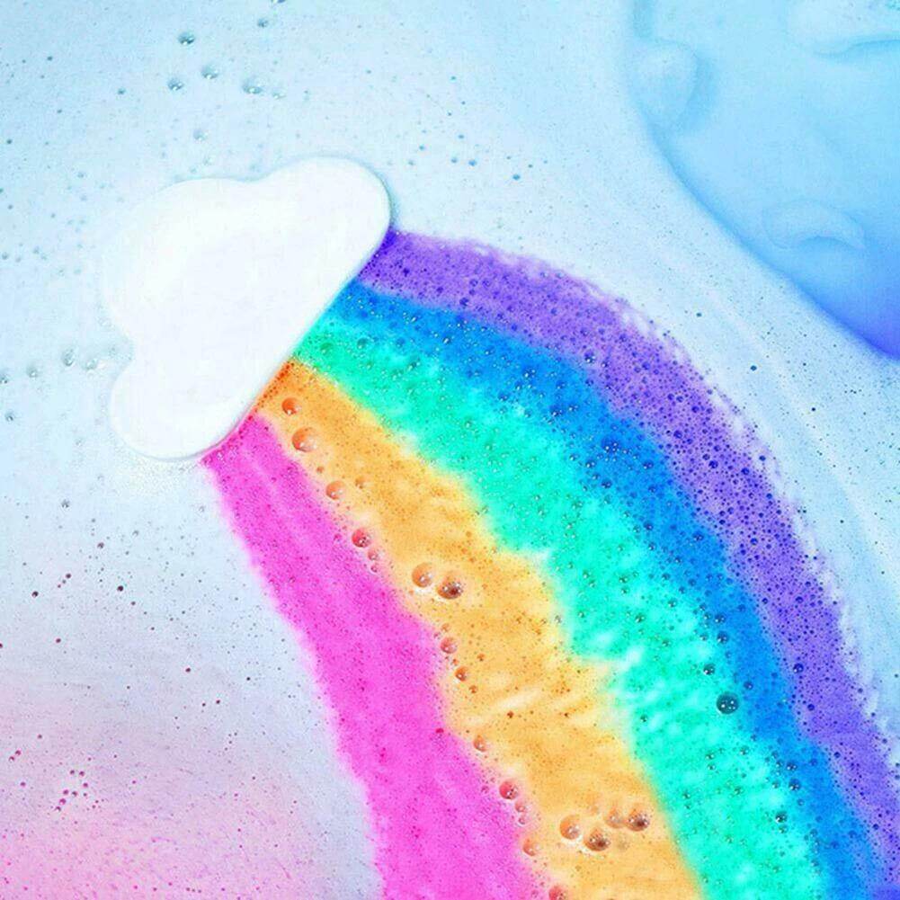 Rainbow Cloud Bath Bomb - Goodlifebean