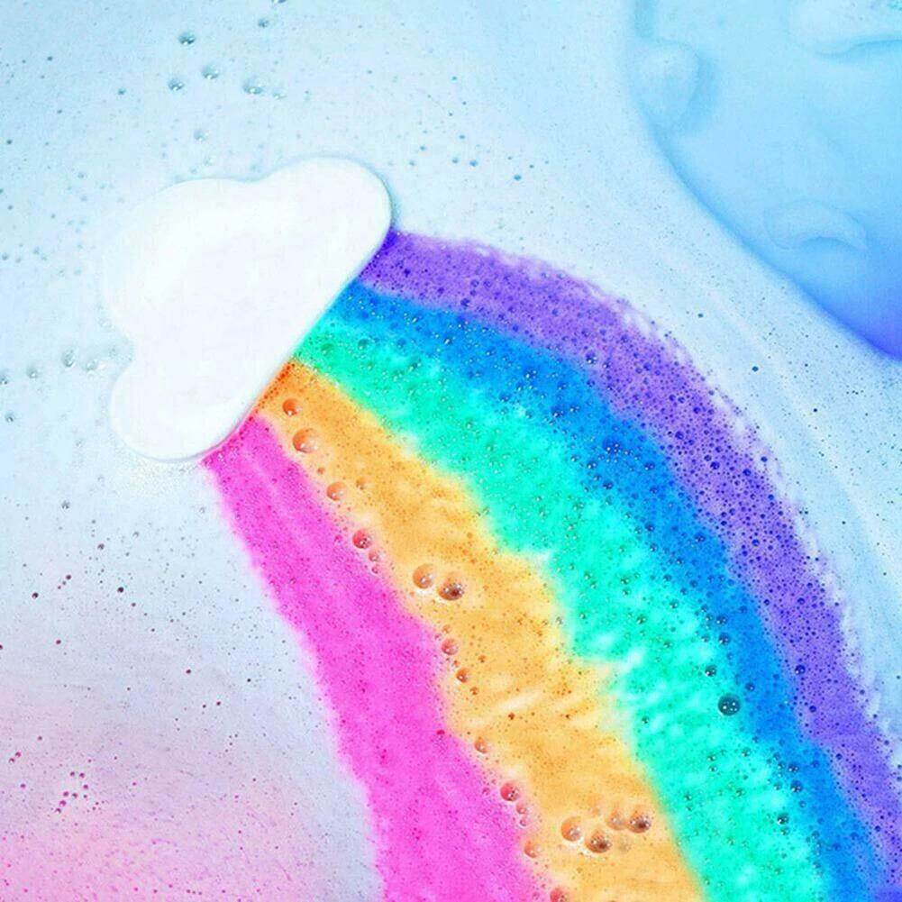 Shop Rainbow Cloud Bath Bomb - Goodlifebean Giant Plushies